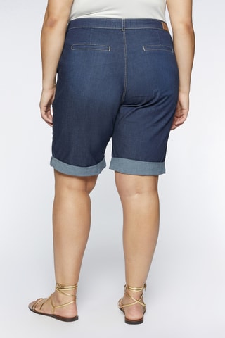 Bermuda en jean - Bleu foncé