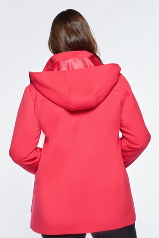 Veste à capuche - Rouge