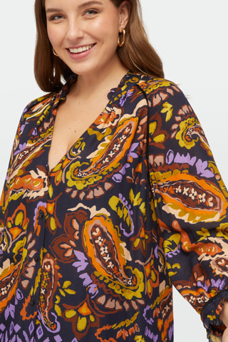 Chemisier - Bleu marine