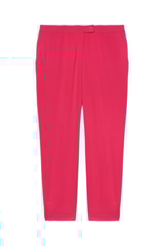 Pantalon droit - Rose vif
