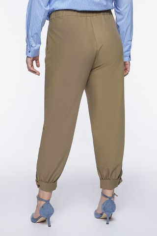 Pantalon relaxed - Kaki