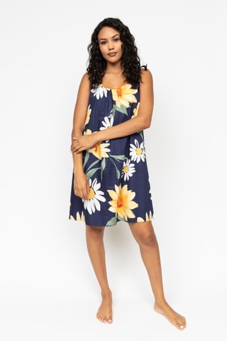 Nachthemd Georgina - Marineblauw