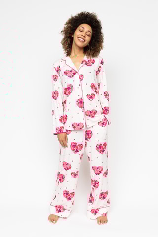 Pyjamablouse Aria - Wit