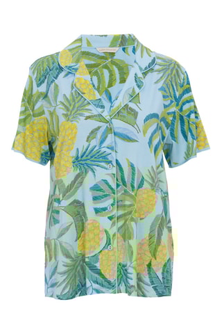 Pyjamablouse Paige - Hemelsblauw