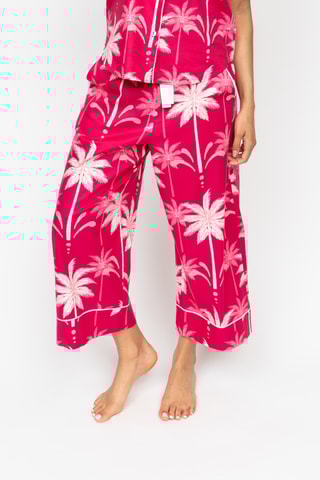 Pyjamabroek Kayla - Bordeauxrood