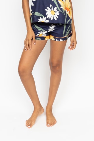 Pyjamashort Georgina - Marineblauw