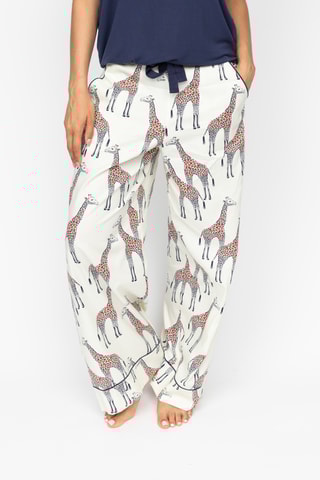 Pyjamabroek Georgina - Ecru