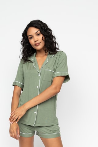 Pyjamashort Lea - Groen