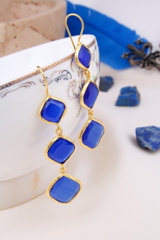 Boucles d'oreilles Chrysobéryls