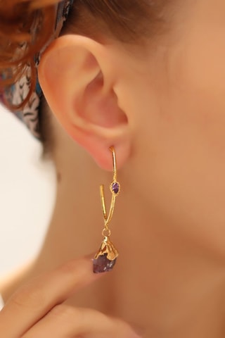 Créoles - Améthystes et zircons