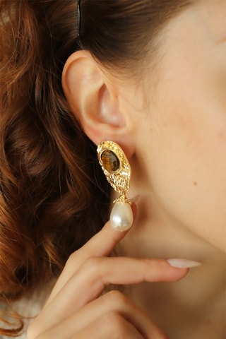 Boucles d’oreilles - Œils-de-tigre