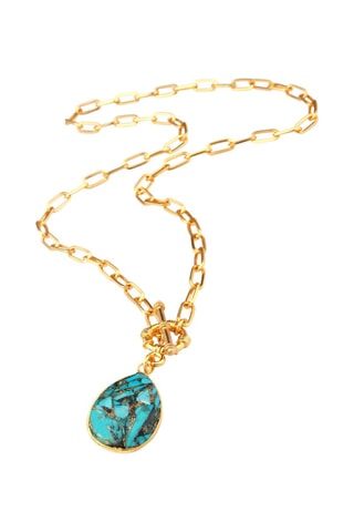 Collier - Bronze et opale