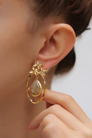 Boucles d'oreilles Rutiles