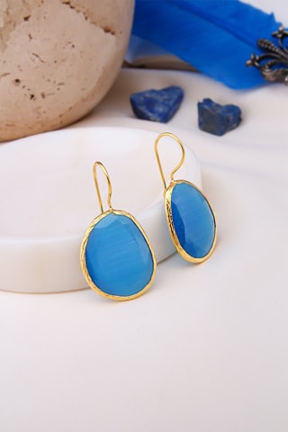 Boucles d'oreilles - Œil-de-chat