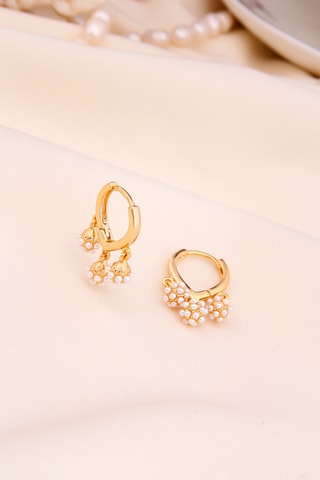 Boucles d'oreilles - Plaqué or jaune