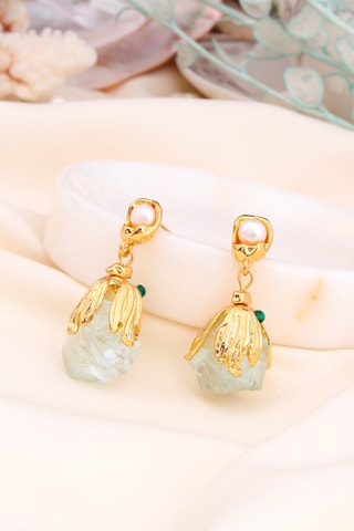 Boucles d'oreilles - Plaqué or jaune