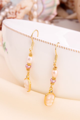 Boucles d'oreilles - Plaqué or jaune