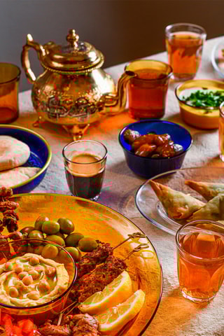 Plat de service Lys - 28 cm