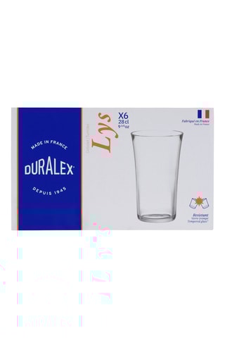6 verres Lys - 28 cl