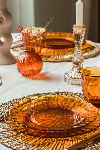 6 assiettes plates Le Picardie® - 23 cm