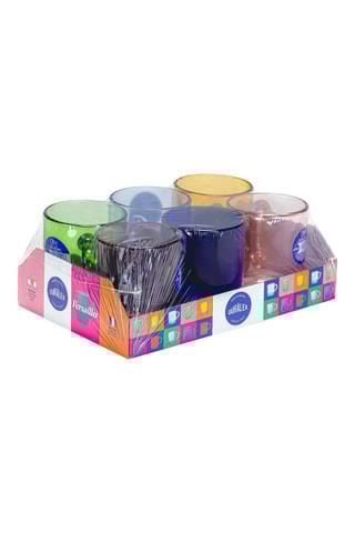 6 mugs Versailles Multi teinte - 26 cl