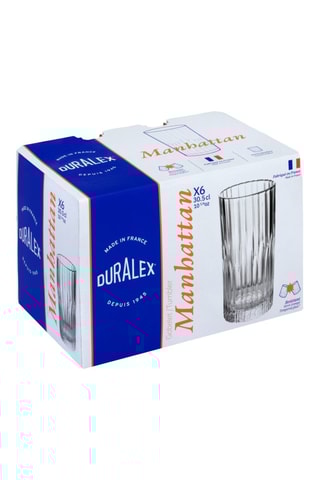 6 verres Manhattan - 30,5 cl