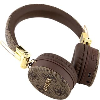 Casque Guess stéréo - 4G - Bluetooth - Marron