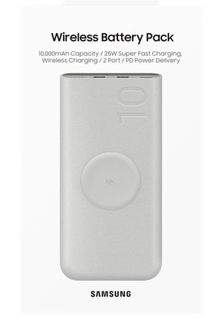 Powerbank Samsung - 10000 mAh - Sans fil - 25 W