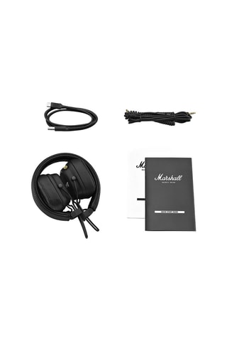 Casque Marshall stéréo - Major IV - Bluetooth - Noir