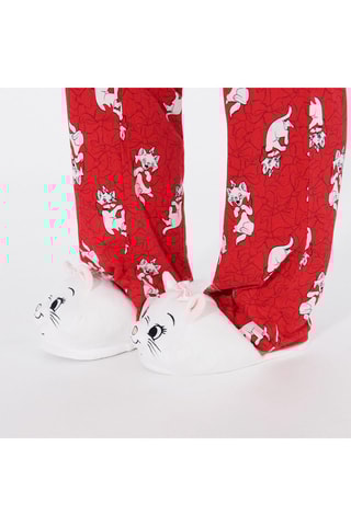 Pantoffels met oortjes Uglymariz- Ecru - Undiz