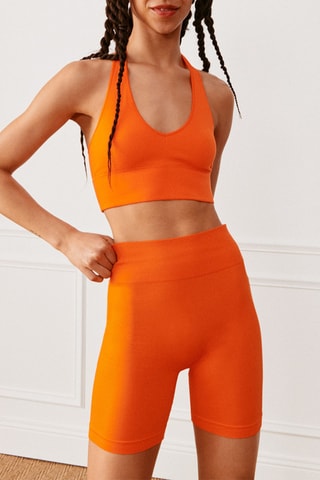 Broekje Hoge Taille Thelmaiz - Oranje