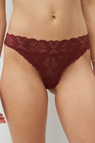 String Stringmiz Bordeauxrood