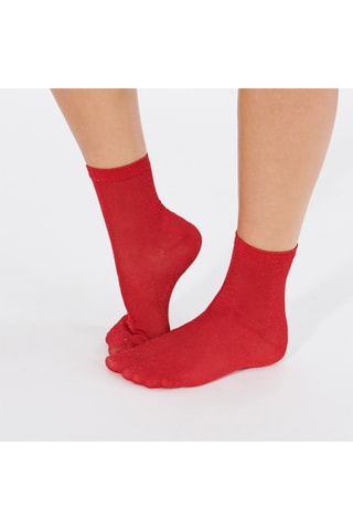 Slip en sokken Meufbouilliz - Rood - Undiz