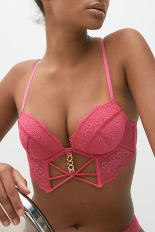 Push-up Beha Chaingoldiz - Fuchsia