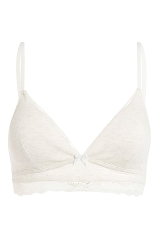 2 push-up beha's Comfiz- ecru en lichtblauw