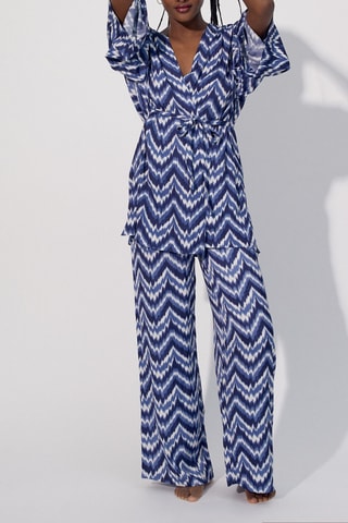 Pyjama kimono Keriz Blauw - Undiz