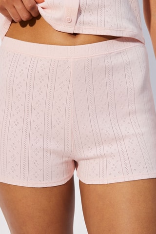 Pyjamashort Prairiz- Poederroze - Undiz