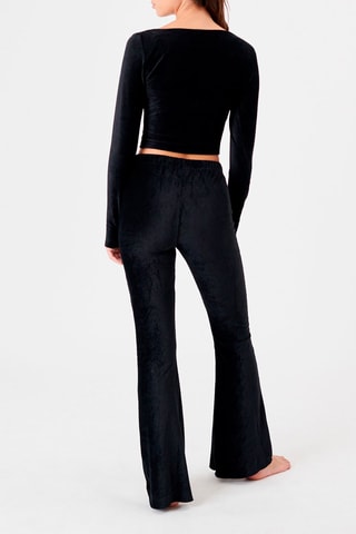 Velours Top Revengiz Zwart