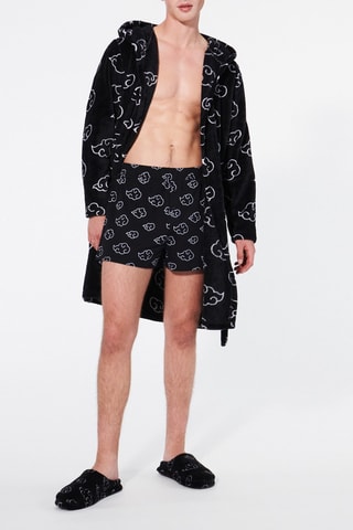 Badjas met capuchon Akatsuki Naruto - Zwart - Undiz