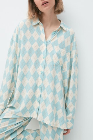 Blouse Eugeniz Hemelsblauw - Undiz