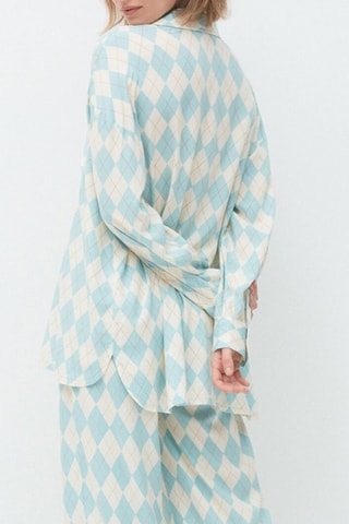 Blouse Eugeniz Hemelsblauw - Undiz