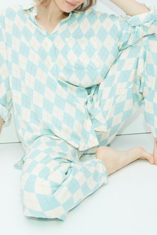 Blouse Eugeniz Hemelsblauw - Undiz