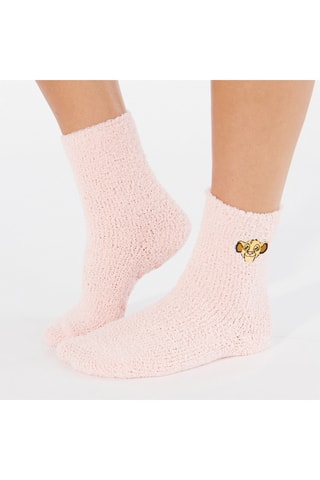 Sokken Simba the Lion King Disney - Poederroze - Undiz