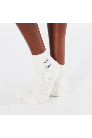 Sokken Hedwige Harry Potter - Wit - Undiz