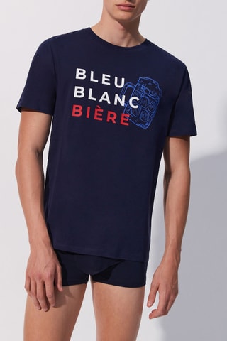 T-shirt Rugbabiz- Marineblauw - Undiz