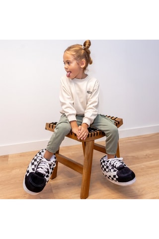 Pantoffels - Wit en Zwart