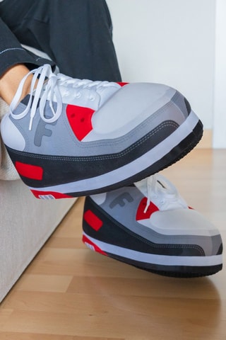 Pantoffels - Zwart en Lichtgrijs