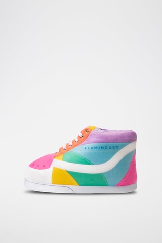 Pantoffels - Wit en Oranje