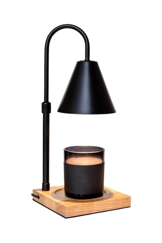 Aanpasbare Kaarsopwarmer - Zwart