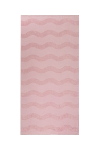Serviette de plage - Rose - 180 x 90 cm